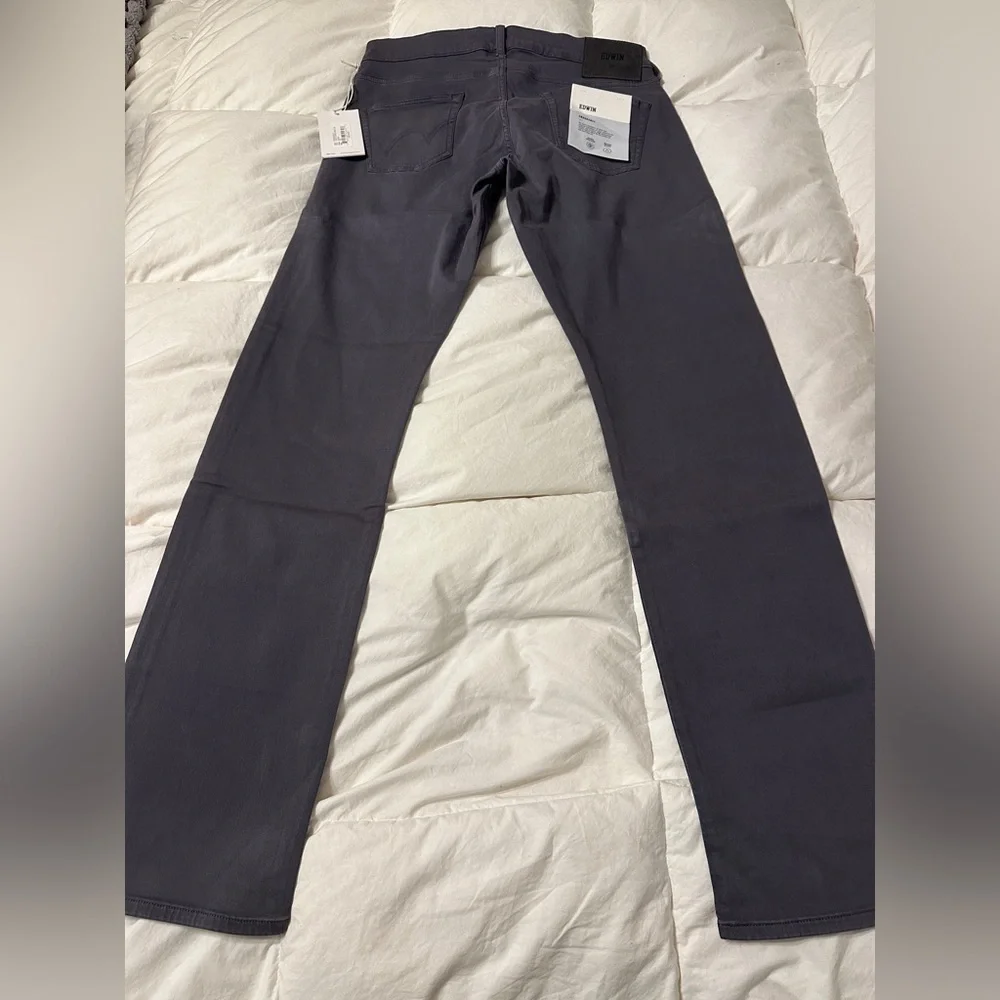 Edwin Jace Straight Men's Dark Grey Jeans - NWT - Size 29